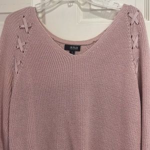 Oversized Pink Sweater